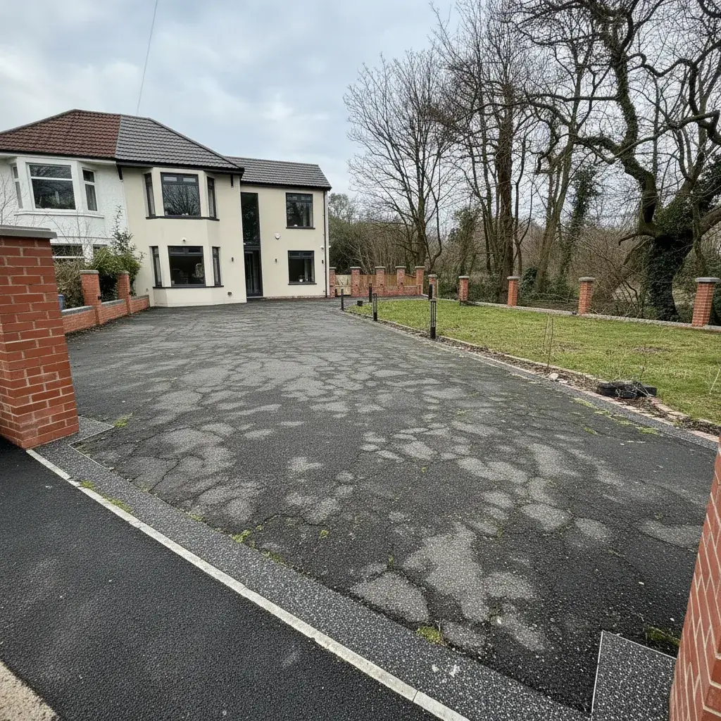 Large detached property with spacious tarmac driveway Burton upon Trent